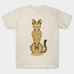 Minimalist Serval T-Shirt